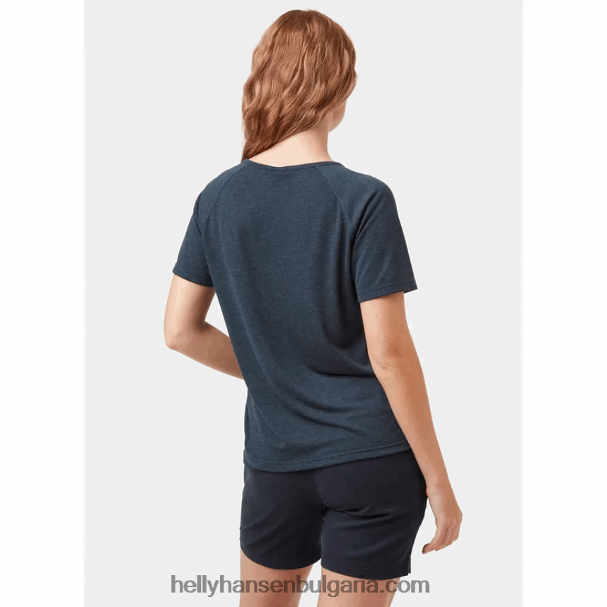 Жени дамска сирена бързосъхнеща тениска 80V22D1953 бяло Helly-Hansen