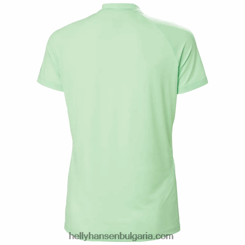 Жени дамска сирена бързосъхнеща тениска с половин цип 80V22D2709 теракота Helly-Hansen