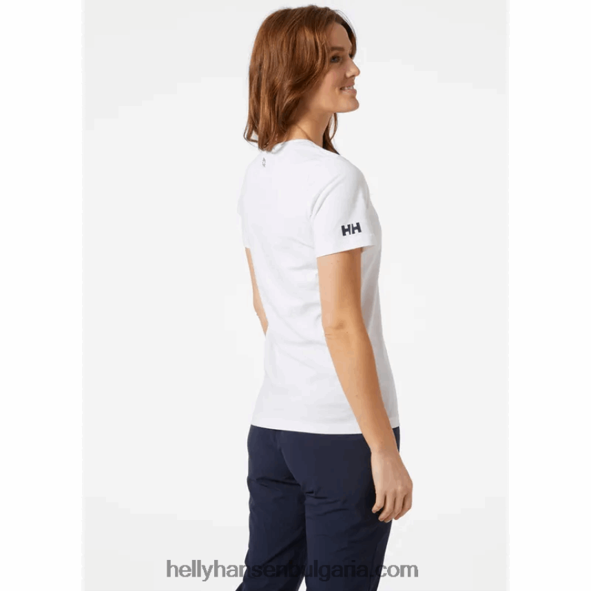Жени дамска тениска Ocean Race 80V22D1981 морско райе Helly-Hansen