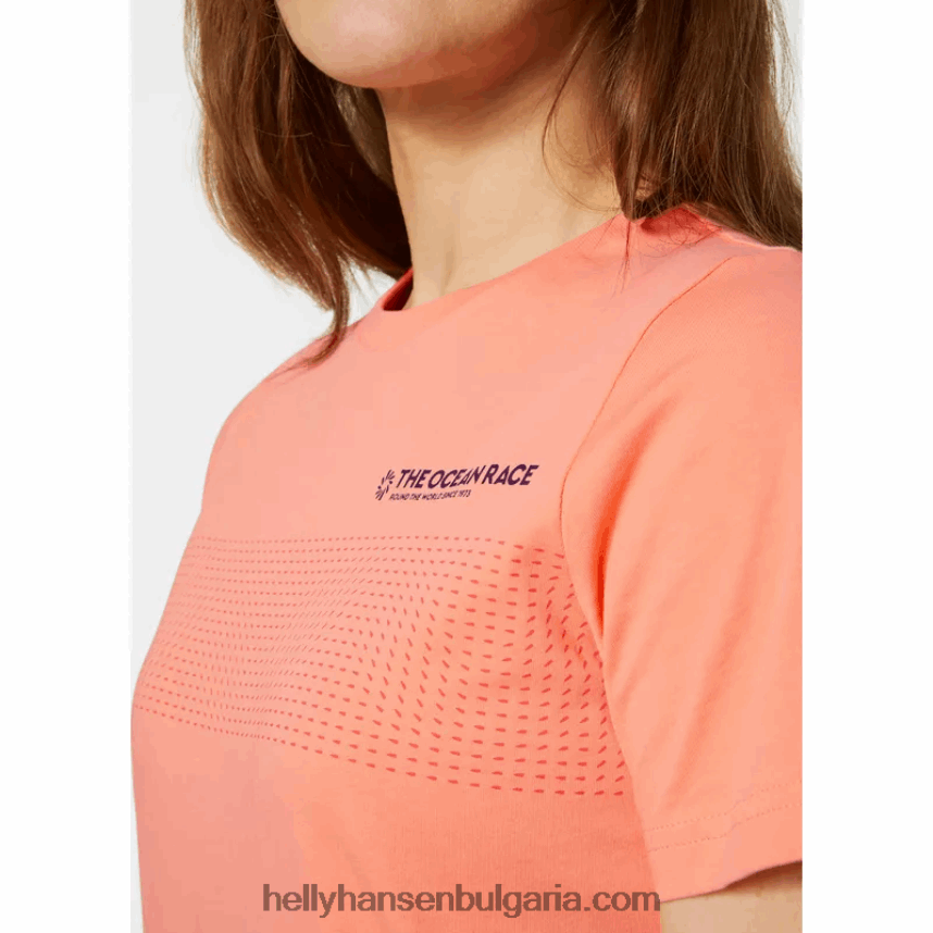 Жени дамска тениска Ocean Race 80V22D1985 бяло iv Helly-Hansen