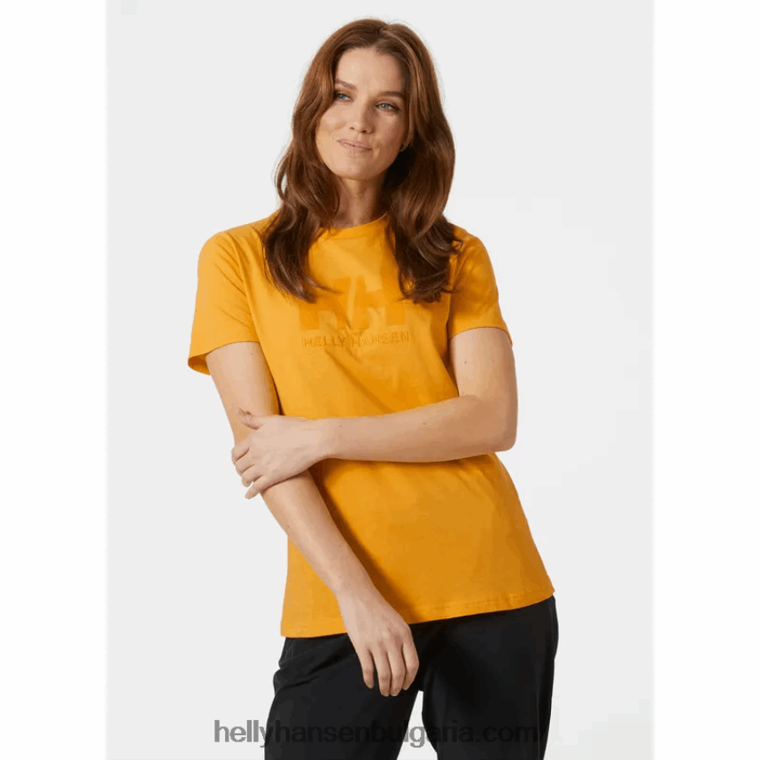 Жени дамска тениска с лого hh 80V22D1942 военноморски флот Helly-Hansen