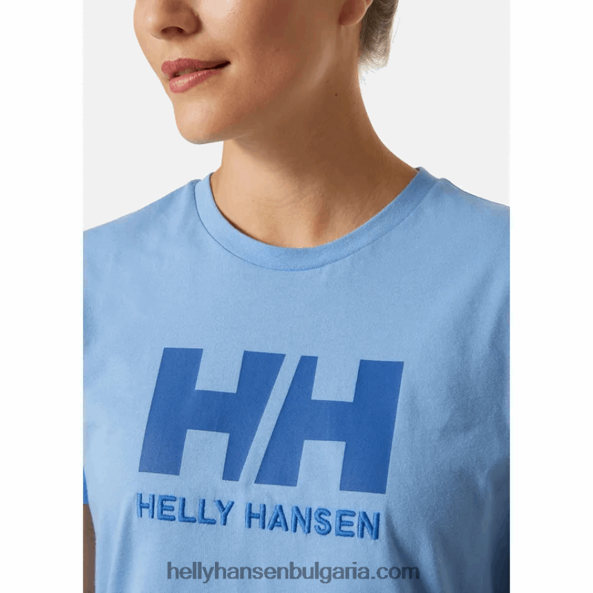 Жени дамска тениска с лого hh 80V22D1945 мента Helly-Hansen