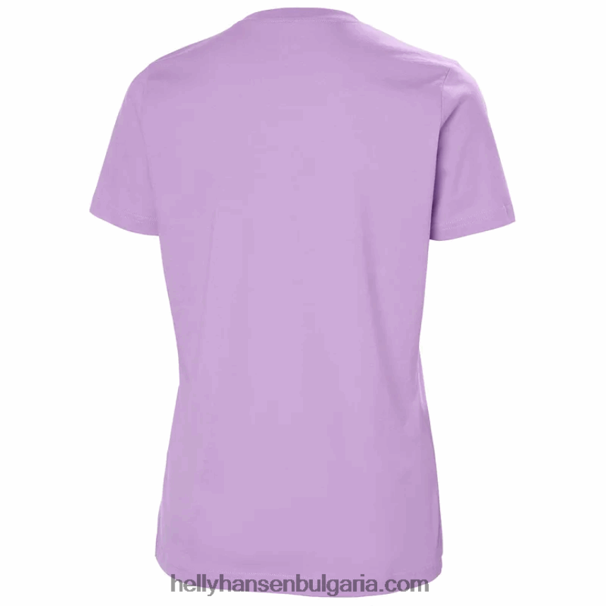 Жени дамска тениска с лого hh 80V22D1946 светло син Helly-Hansen