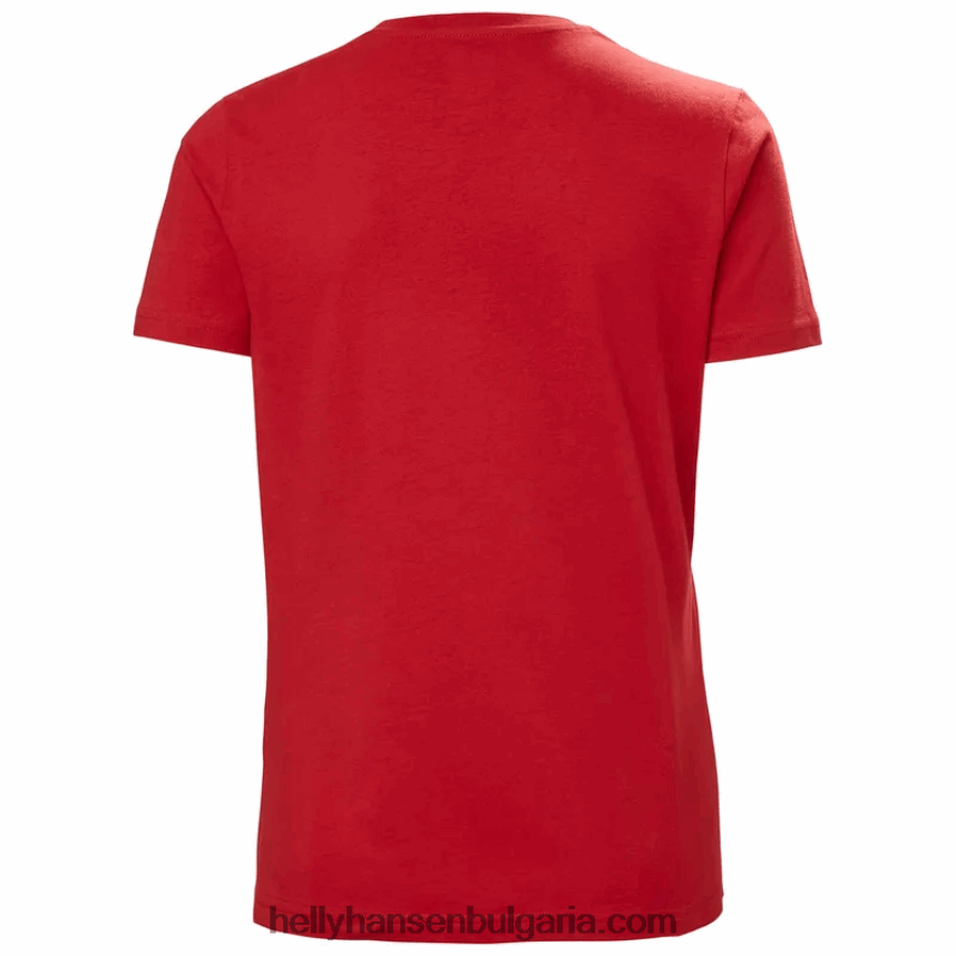 Жени дамска тениска с лого hh 80V22D1948 бяло Helly-Hansen