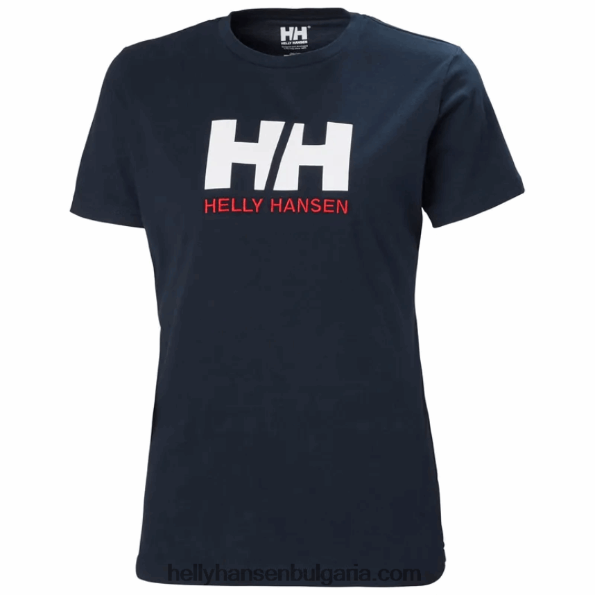 Жени дамска тениска с лого hh 80V22D1950 нимб облак Helly-Hansen