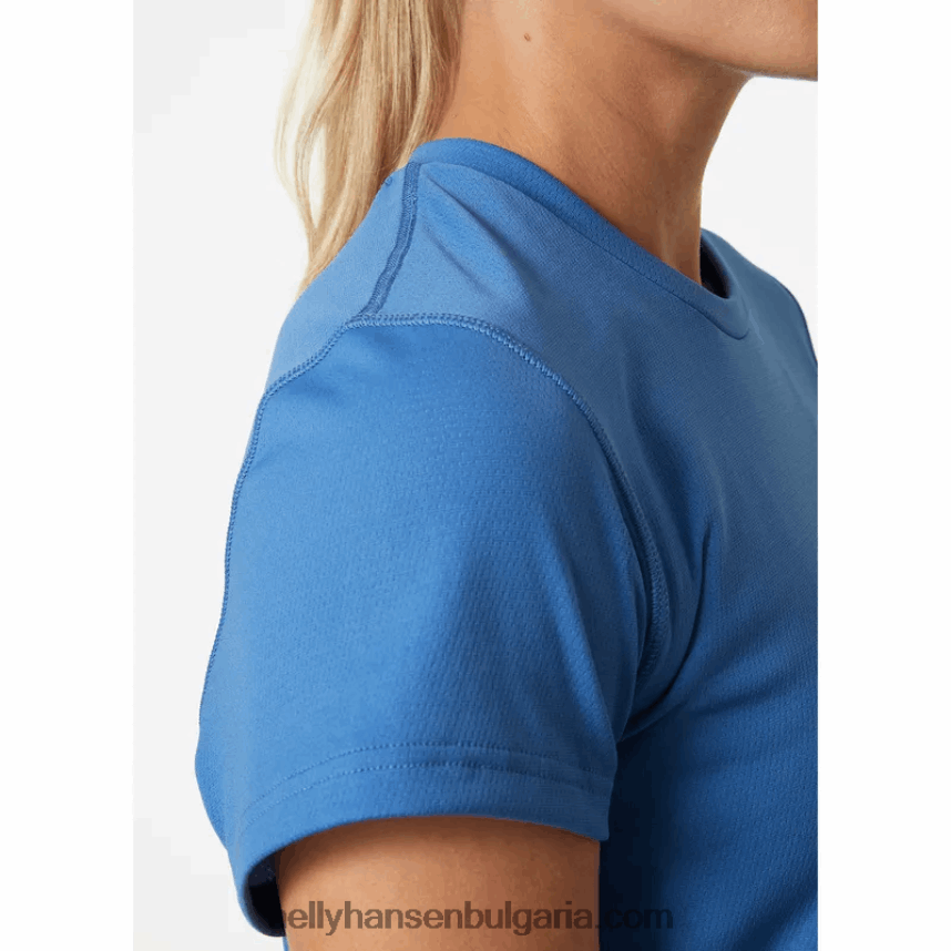 Жени дамска тениска hh lifa active solen 80V22D1975 скаген синьо Helly-Hansen