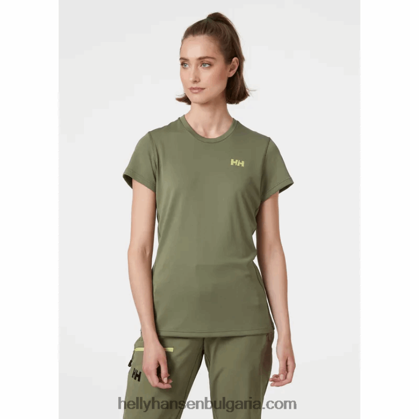 Жени дамска тениска hh lifa active solen 80V22D1976 азурит Helly-Hansen
