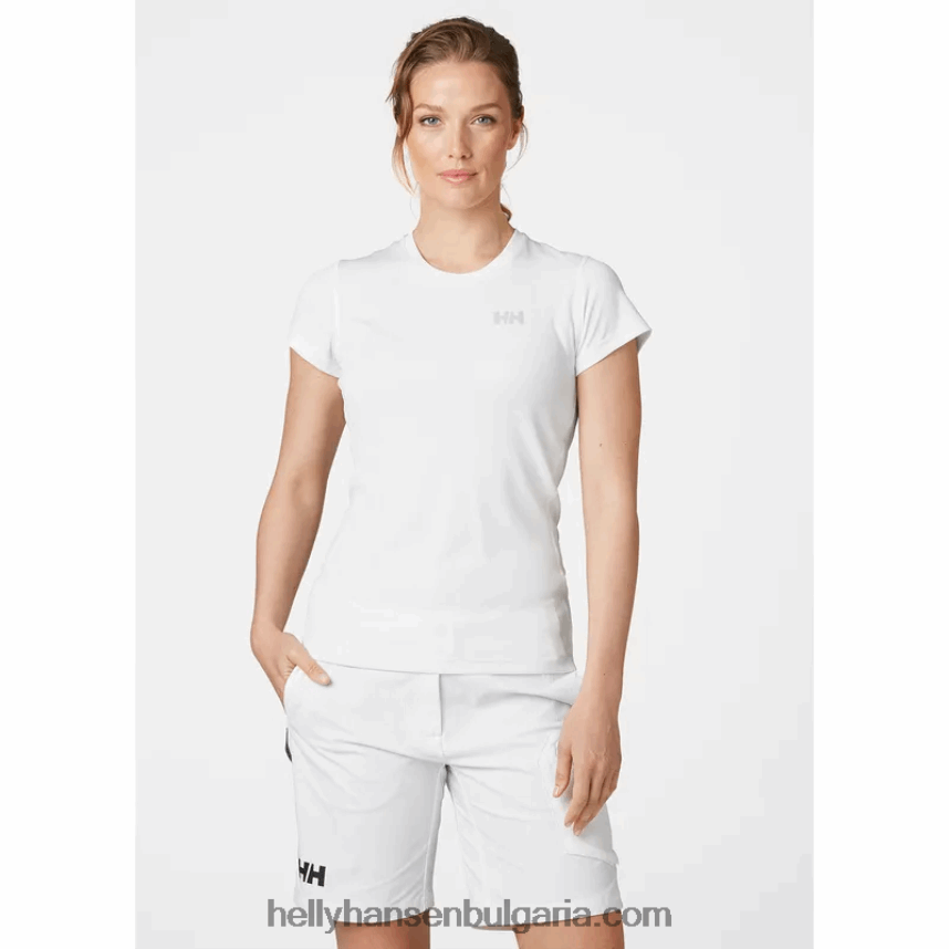 Жени дамска тениска hh lifa active solen 80V22D1977 лав зелено Helly-Hansen