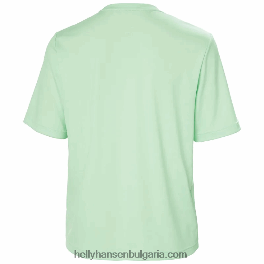 Жени дамска тениска hh lifa active solen спокойна 80V22D2705 азурит/черен Helly-Hansen