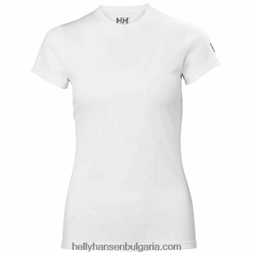 Жени дамска тениска hh tech 80V22D1934 светло сив Helly-Hansen