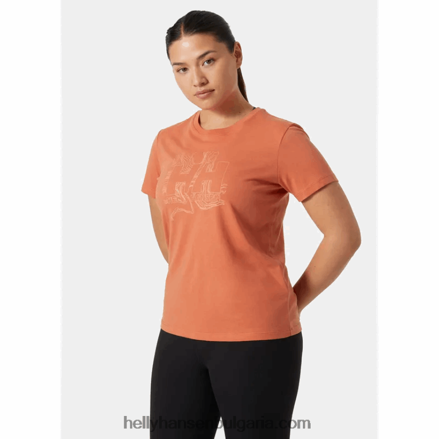 Жени дамска тениска с лого hh tech 80V22D2214 черен Helly-Hansen