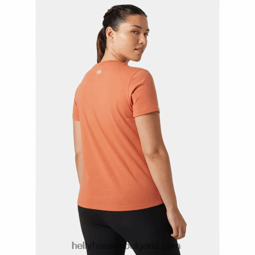 Жени дамска тениска с лого hh tech 80V22D2214 черен Helly-Hansen