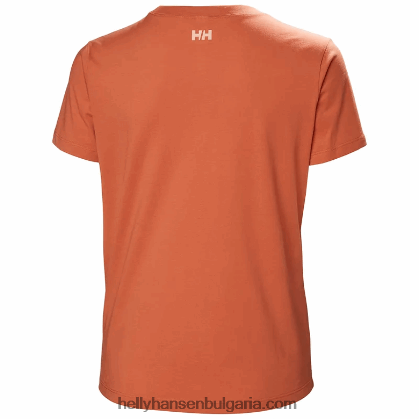 Жени дамска тениска с лого hh tech 80V22D2214 черен Helly-Hansen