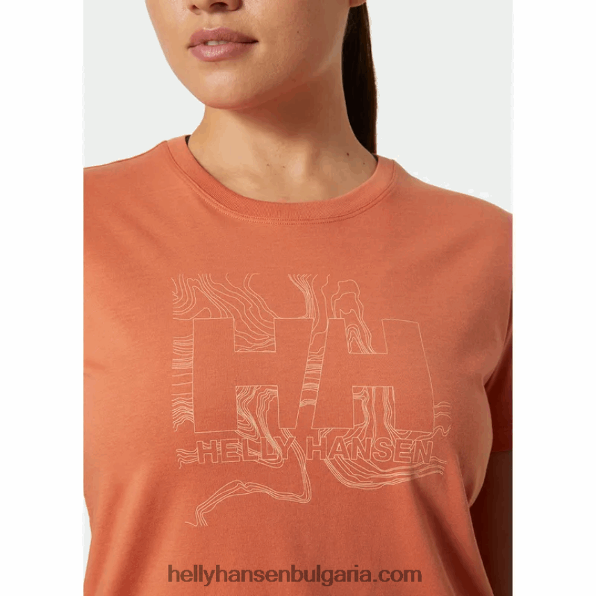 Жени дамска тениска с лого hh tech 80V22D2214 черен Helly-Hansen
