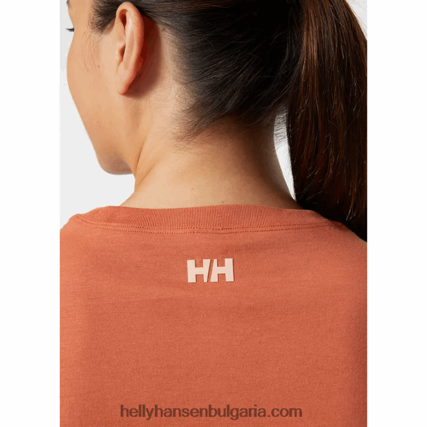 Жени дамска тениска с лого hh tech 80V22D2214 черен Helly-Hansen