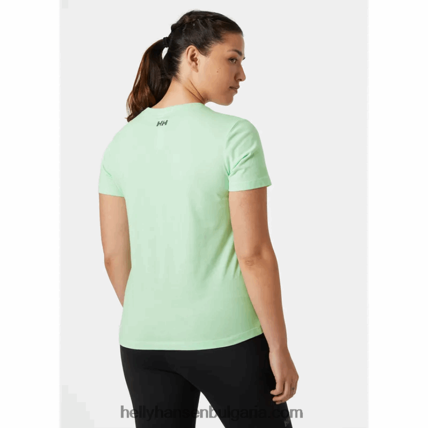 Жени дамска тениска с лого hh tech 80V22D2215 теракота Helly-Hansen