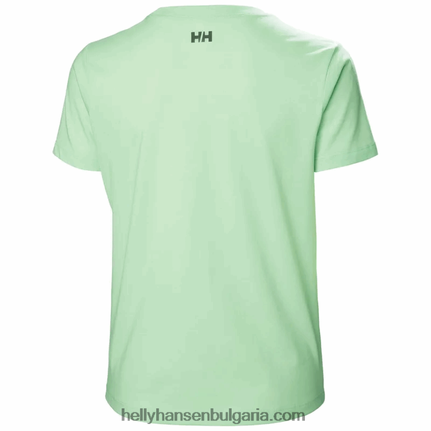 Жени дамска тениска с лого hh tech 80V22D2215 теракота Helly-Hansen