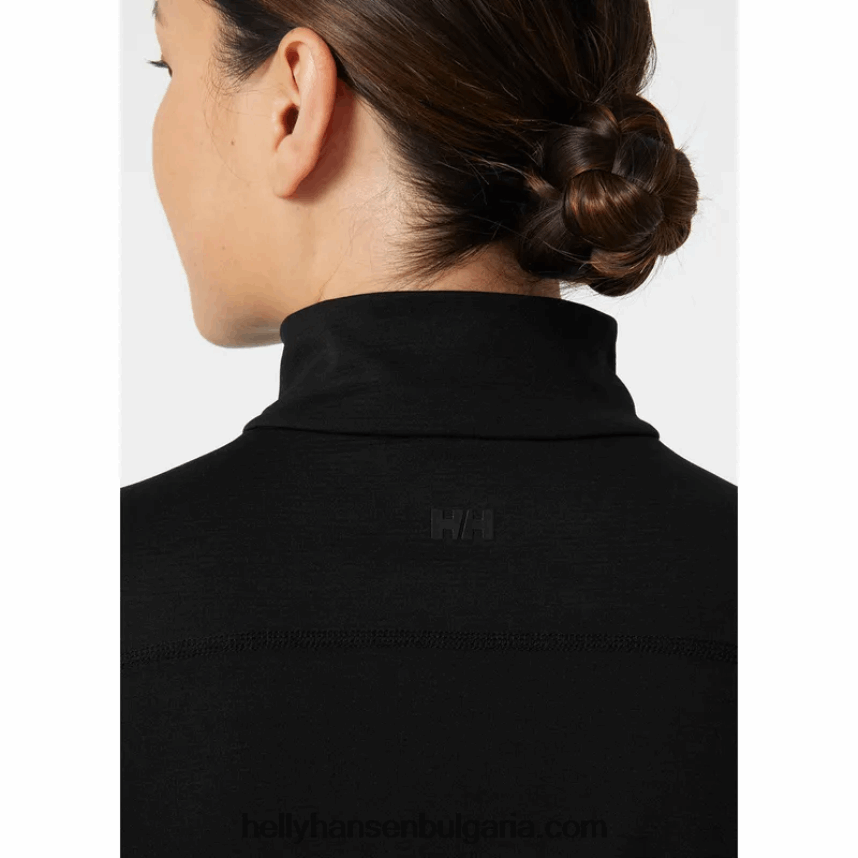 Жени дамска тениска lifa tech lite 1/2 цип 80V22D2204 розов кварц Helly-Hansen