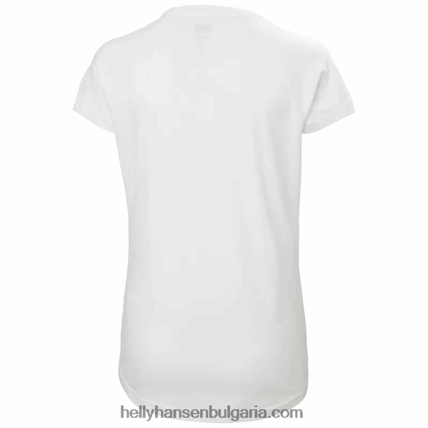 Жени дамска тениска с падащи графики nord 80V22D1994 сив меланг Helly-Hansen