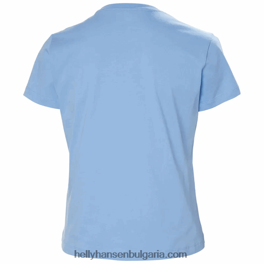 Жени w f2f тениска от органичен памук 2.0 80V22D2207 мента Helly-Hansen