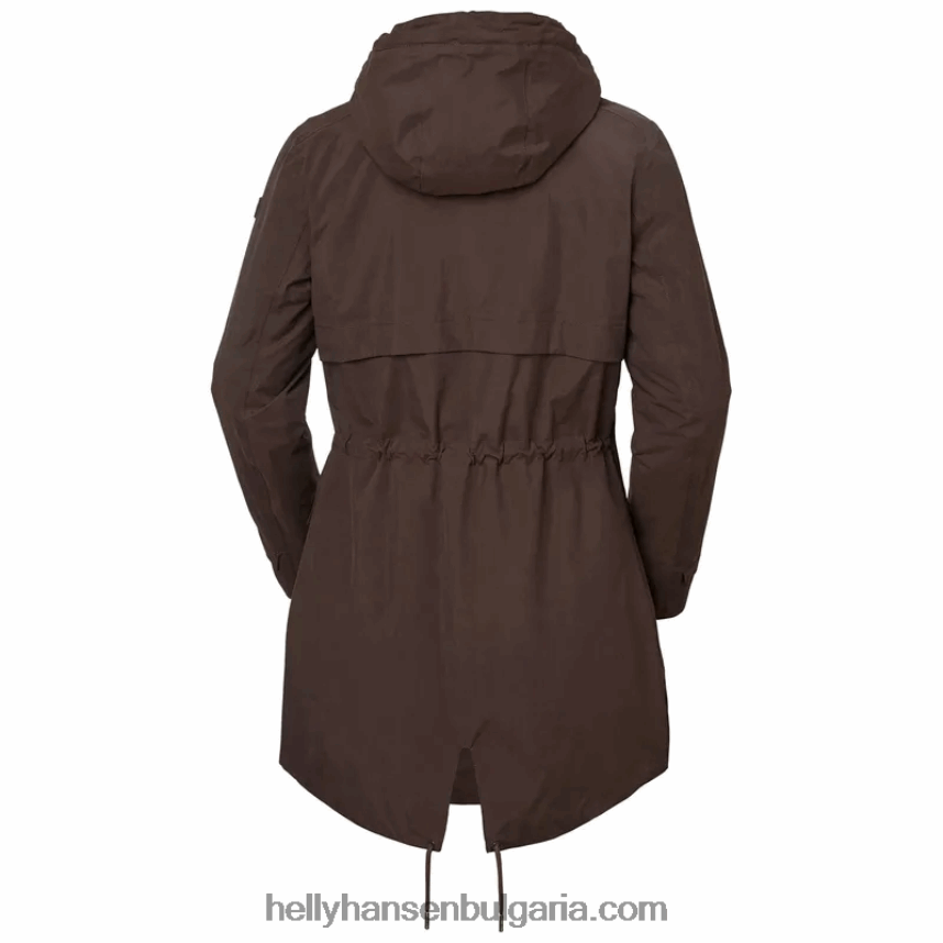 Жени дамска бойна изолирана парка 2.0 80V22D1610 военноморски флот Helly-Hansen