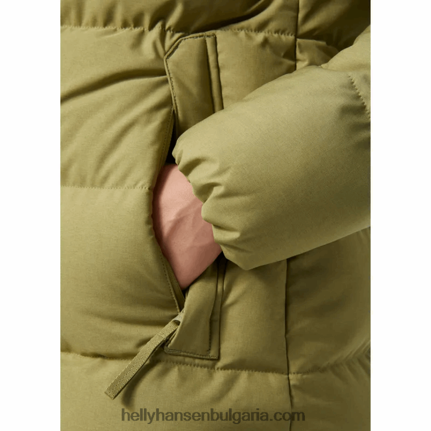 Жени дамска пухкава зимна парка на цвят 80V22D2626 прашен сирин Helly-Hansen