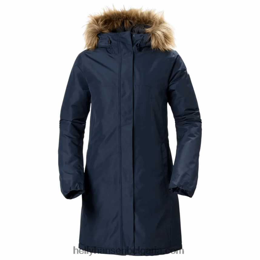 Жени дамска зимна парка aden 80V22D1620 черен Helly-Hansen