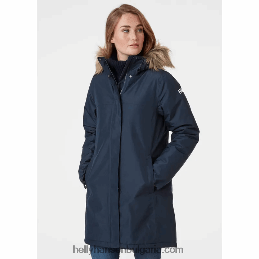 Жени дамска зимна парка aden 80V22D1620 черен Helly-Hansen