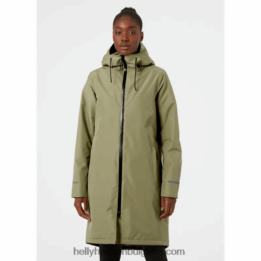 Жени дамски изолиран дъждобран aspire 80V22D1622 прашен сирин Helly-Hansen