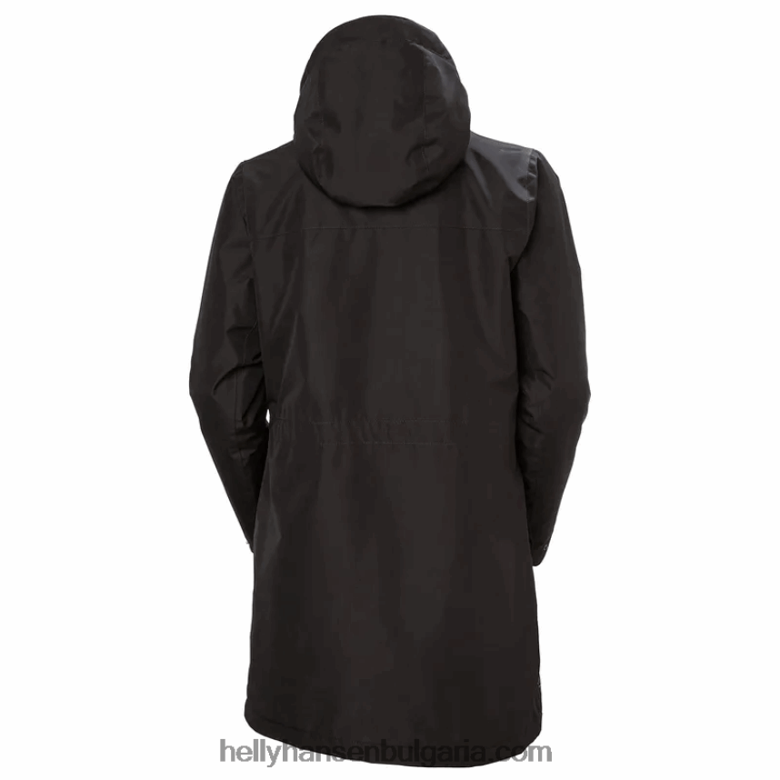 Жени дамска изолирана зимна парка frida 80V22D2636 полезност gre/deep fjord Helly-Hansen