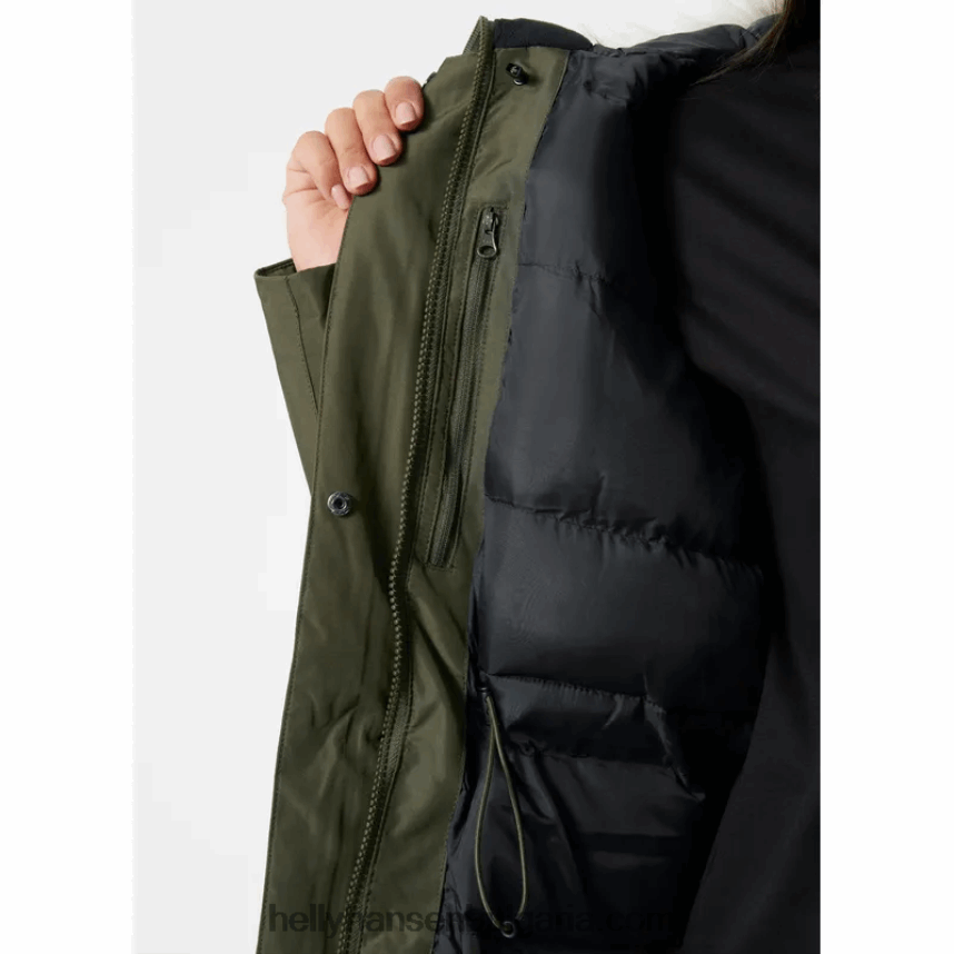 Жени дамска изолирана зимна парка senja 80V22D2630 аметист Helly-Hansen