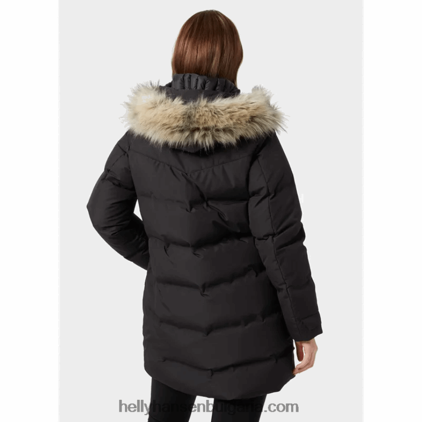 Жени дамска пухена парка тип буве 80V22D1597 нимб облак Helly-Hansen