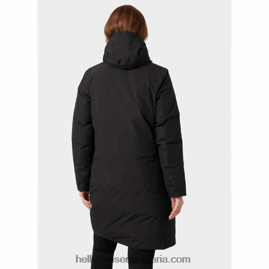 Жени дамско градско професионално пухено палто 80V22D1608 меко сиво Helly-Hansen