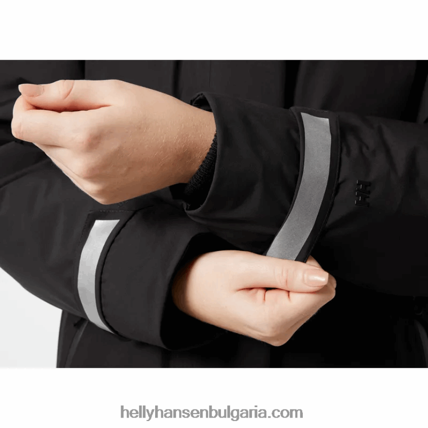 Жени дамско градско професионално пухено палто 80V22D1608 меко сиво Helly-Hansen