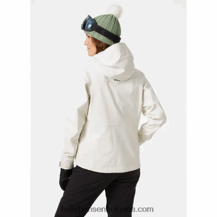 Жени дамско 3-слойно ски яке motionista 80V22D1439 черен Helly-Hansen