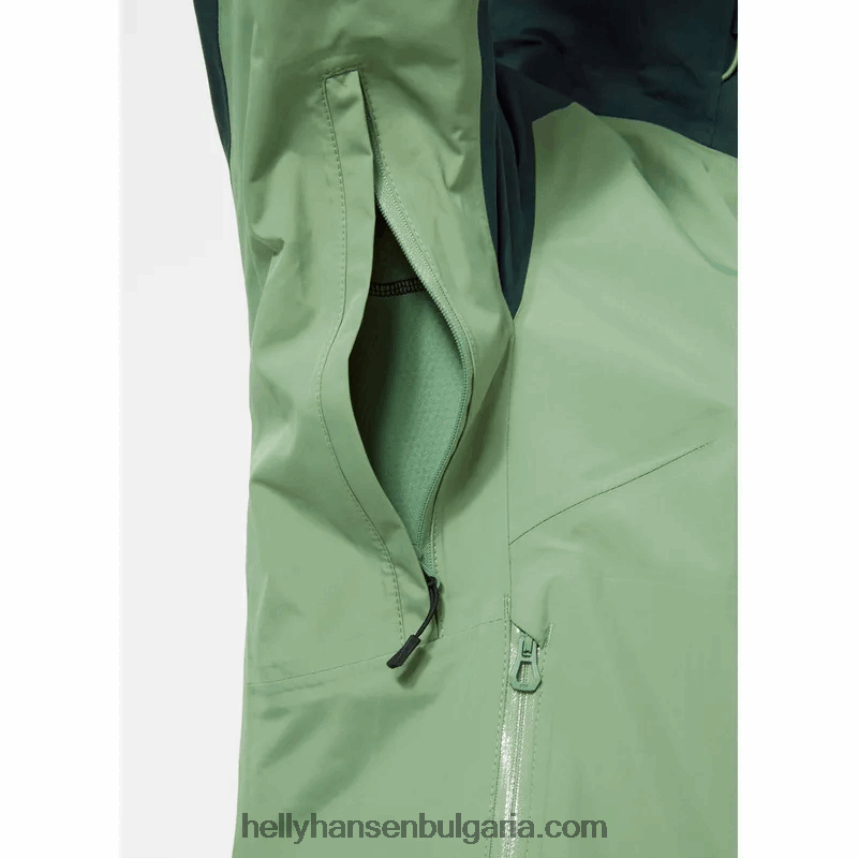 Жени дамско 3-слойно яке verglas 80V22D1447 военноморски флот Helly-Hansen