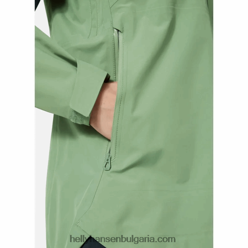 Жени дамско 3-слойно яке verglas 80V22D1447 военноморски флот Helly-Hansen