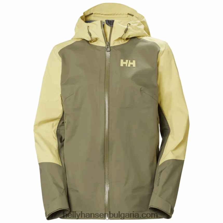 Жени дамско 3-слойно яке verglas 80V22D1448 нефрит Helly-Hansen