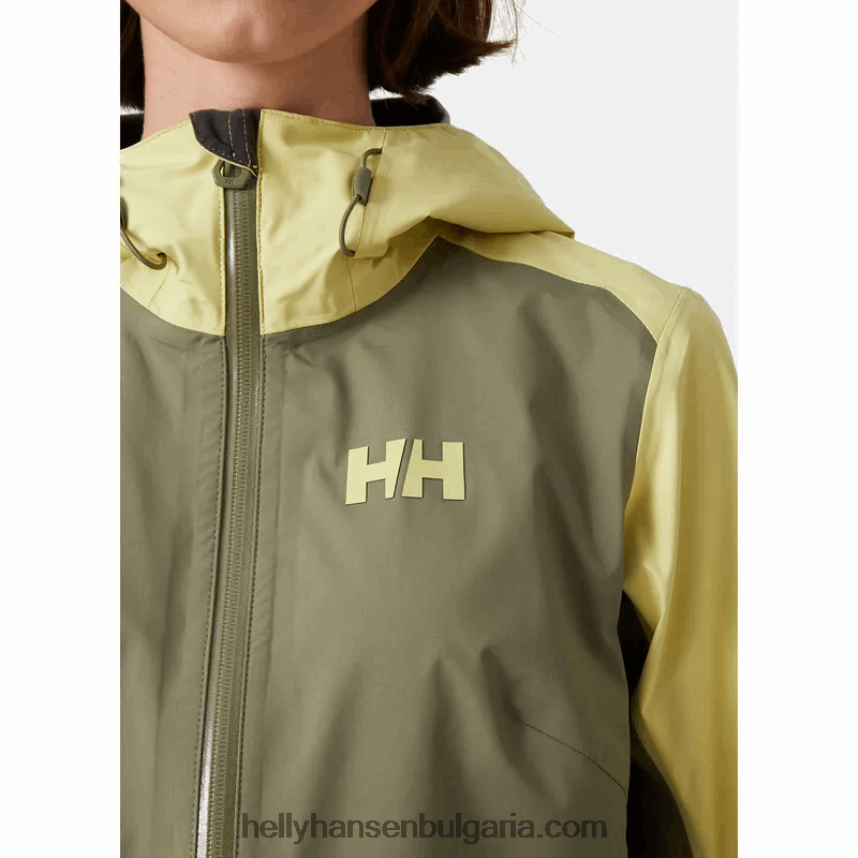 Жени дамско 3-слойно яке verglas 80V22D1448 нефрит Helly-Hansen