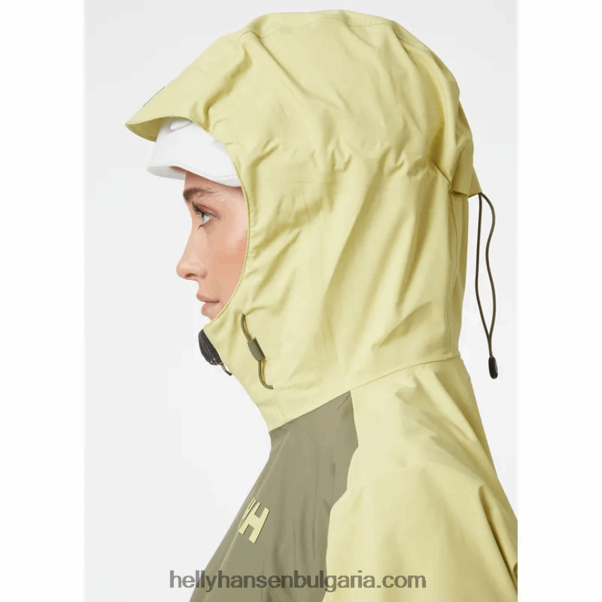 Жени дамско 3-слойно яке verglas 80V22D1448 нефрит Helly-Hansen