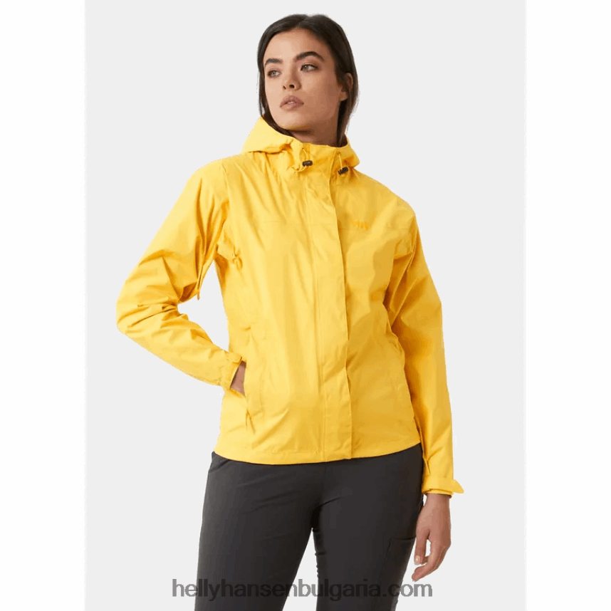 Жени дамско шушляково яке 80V22D1402 избледняло жълто Helly-Hansen