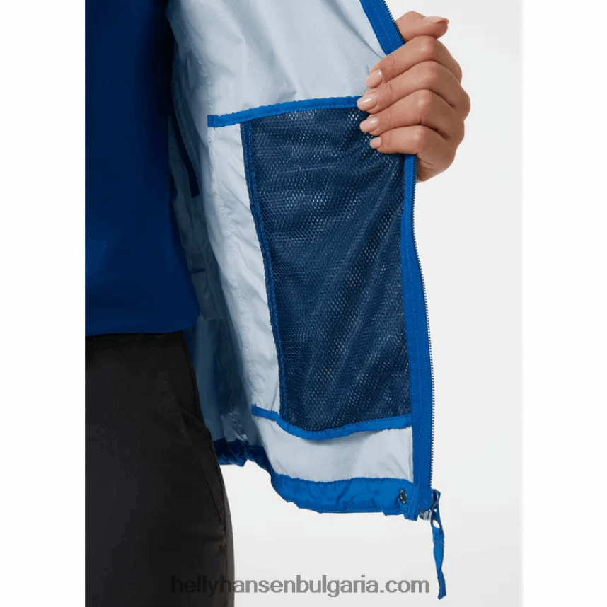 Жени дамско шушляково яке 80V22D1408 азурит Helly-Hansen