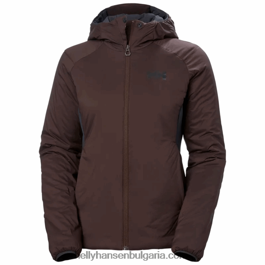 Жени женски разтеглив изолатор с качулка Odin 80V22D1462 черен Helly-Hansen