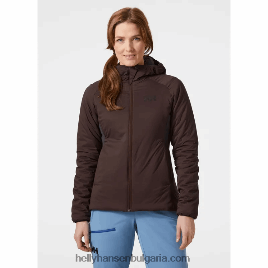 Жени женски разтеглив изолатор с качулка Odin 80V22D1462 черен Helly-Hansen