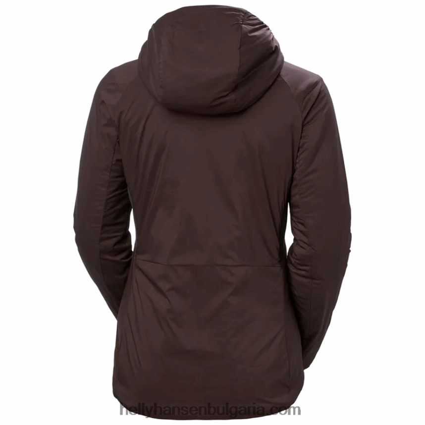 Жени женски разтеглив изолатор с качулка Odin 80V22D1462 черен Helly-Hansen