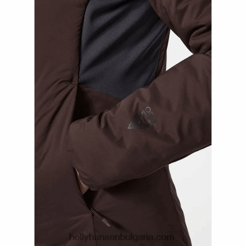 Жени женски разтеглив изолатор с качулка Odin 80V22D1462 черен Helly-Hansen