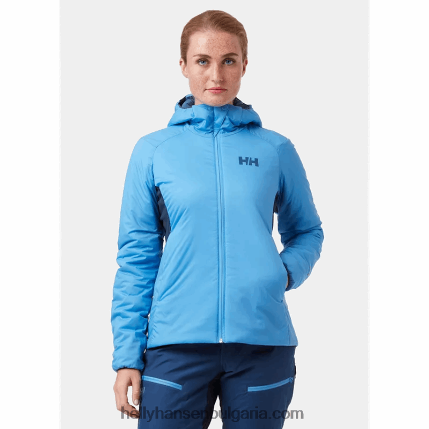 Жени женски разтеглив изолатор с качулка Odin 80V22D1463 троен espr Helly-Hansen