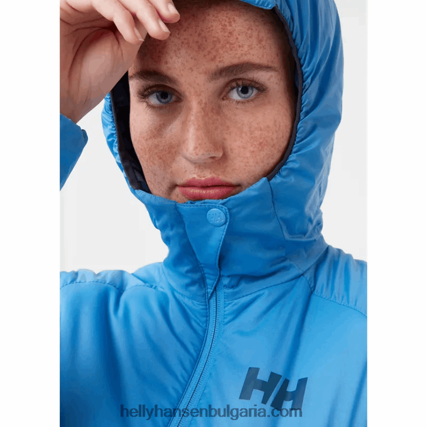 Жени женски разтеглив изолатор с качулка Odin 80V22D1463 троен espr Helly-Hansen