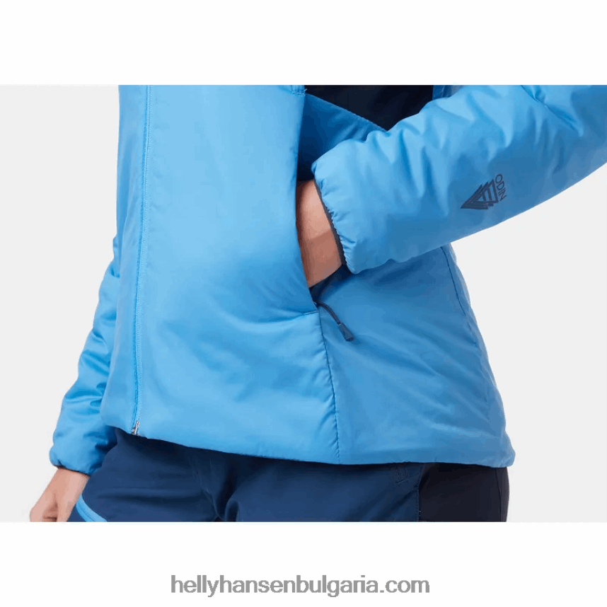 Жени женски разтеглив изолатор с качулка Odin 80V22D1463 троен espr Helly-Hansen