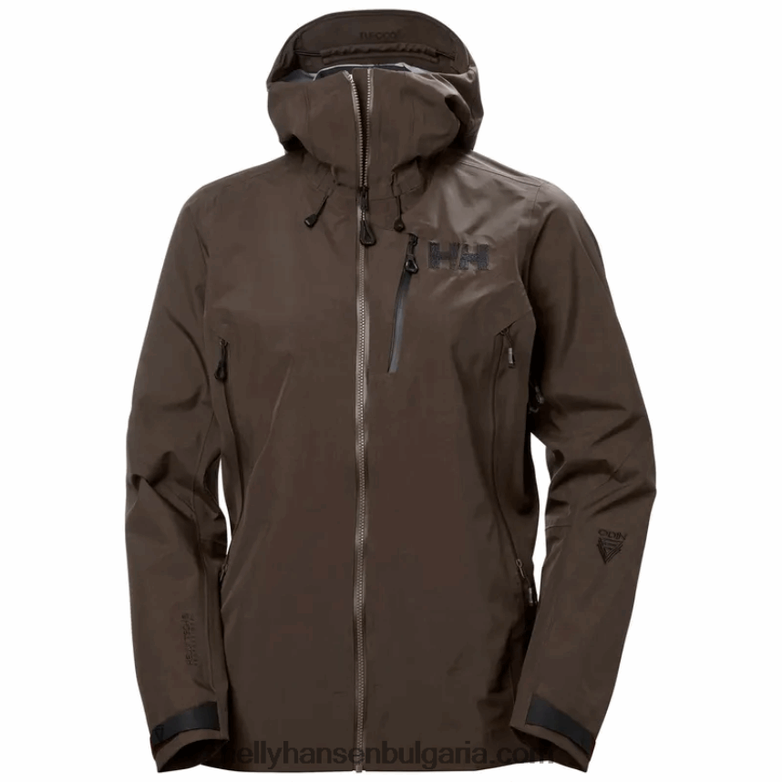 Жени дамско яке Odin 9 Worlds 2.0 за открито 80V22D1417 черен Helly-Hansen